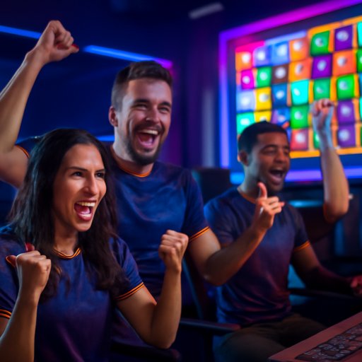 BDGame স্লট ওয়ালের রঙিন গ্রিড স্ক্রিন
