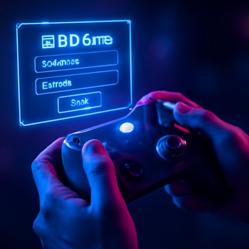 BDGame লগইন ফর্ম হাতে মোবাইলে